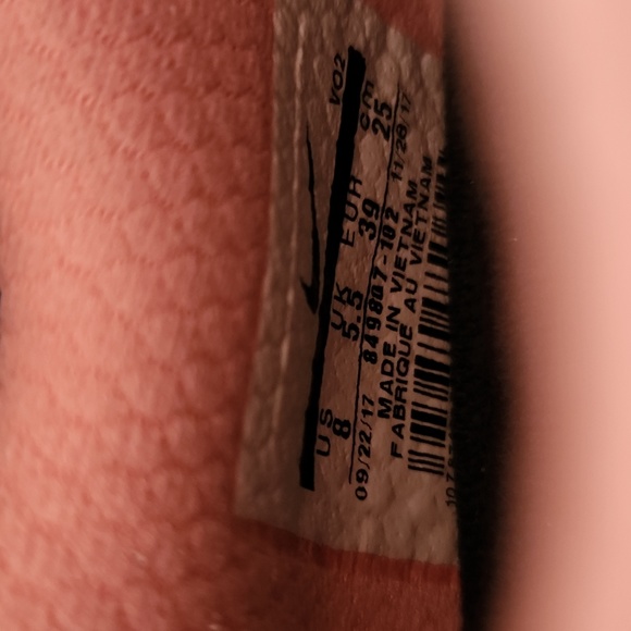 Nike Womens Metcon 3 849807-102 White Running Shoes Sneakers Size8 - Picture 7 of 8